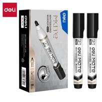Žymeklis baltai lenta Deli Mate EU05,1,8 mm apvalus galiukas, juodos spalvos