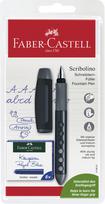 Plunksnakotis Faber-Castell Scribolino su 6 kaps.. kairiarankiams