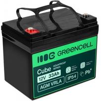 Green Cell AGM VRLA 12V 33Ah IP54