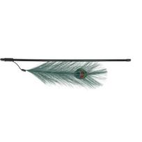 Žaislas katėms TRIXIE, meškerė su povo plunksna, 47 cm