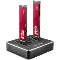 AXAGON ADSA-M2C DUAL NVMe CLONE MASTER DOCK SuperSpeed USB-C 10Gbps docking station