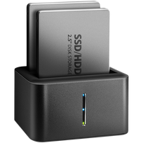 AXAGON ADSA-D25 USB 3.2 Gen 1 - 2x SATA 6G 2.5" SSD/HDD CLONE DUAL MINI dock
