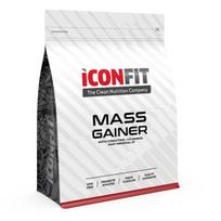 ICONFIT Mass Gainer – šokolado skonio (angliavandeniai 5:1 baltymai), 1,5 kg