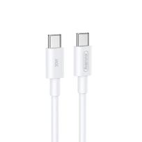 USB kabelis Remax RC-C021 USB-C to USB-C 30W 1.0m baltas