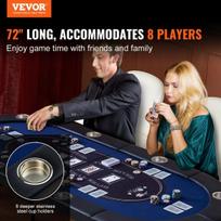 Sulankstomas pokerio stalas Vevor SUS-7232