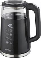 Virdulys Stiklinis virdulys 1.7 l su skaitmeniniu valdymu Michelino 74357 stiklas/ juodas