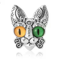 Segė Beerus Cat Silver; 4x3.4cm