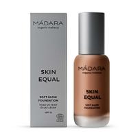 Mádara Skin Equal Base Soft Glow SPF 15 makiažo pagrindas, atspalvis: 90 Chestnut, 30 ml