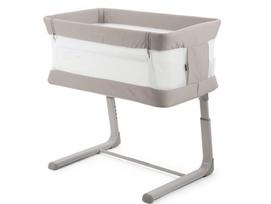 Oyster Wiggle Crib Co Sleeper supamas lopšiukas Stone