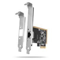 AXAGON PCEE-GRF PCIe Gigabit tinklo plokštė, RJ-45, Realtek 8111F, Low Profile