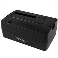 StarTech.com Single Bay USB 3.1 to SATA Hard Drive Docking Station, USB 3.1 (10Gbps) Hard Drive Dock, External 2.5/3.5 SATA III HDD/SSD Docking Station, Top-Loading Hard Drive Bay