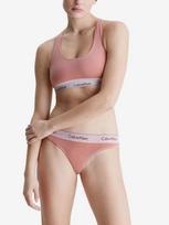 CALVIN KLEIN UNDERWEAR Moteriškos kelnaitės su juostele,THONG