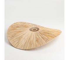Universalus KERIA šviestuvo gaubtas, skersmuo 60 cm, smėlio spalvos