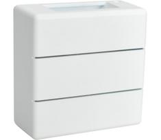 Immax 08521L - lauko LED sieninis šviestuvas LUXLINE 6W/230V 3000K IP54 baltas