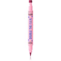 Wet n Wild SpongeBob SquarePants Double The F.U.N. Liquid Eyeliner & Stamp daugiafunkcis akių kontūro pieštukas atspalvis Jumpin' Jellyfish 1.2 ml
