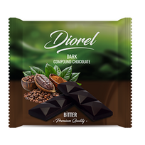 Juodasis šokoladas DIOREL, 40 g