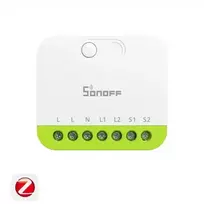 Sonoff Mini Duo 2 kanalų Zigbee 3.0 išmanioji relė