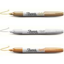 Sharpie METALLIC markerių rik. auksinė/sidabrinė/bonzinė
