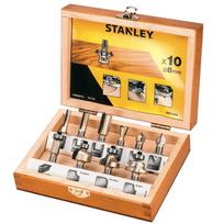 Stanley Frezų rinkinys TCT 10 PCE SET 8mm