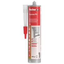 Fischer Poliuretaniniai klijai EXPRESS PU, smėlio spalvos, 310 ml, FISCHER