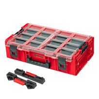 Qbrick QBRICK ONE smulkmenų dėtuvė 2XL 2.0 RED + adapteris (2 vnt.)