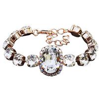 Apyrankė moterims DiamondSky „Sofia II (Crystal)“ su Swarovski kristalais
