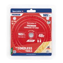 Specialist+ Pjovimo diskas 165x48Tx20mm, Cordless PREMIUM, SPECIALIST+
