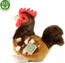 Pliušinis žaislas višta 18 cm ECO-FRIENDLY