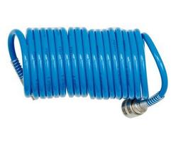 Spiralinė pneumo žarna 5x8 mm su antgaliu 10 m, PU 81501 Vorel