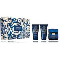 Versace Man Eau Fraiche Extreme rinkinys vyrams (50 ml. EDP + 50 ml. dušo gelis + 50 ml. balzamas po skutimosi) - Rinkinys