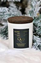 Rankų darbo sojų vaško žvakė „Mano Lietuva“, 300 ml
