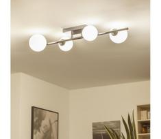 Brilagi - LED prigludusi liustra MILLA 4xG9/3W/230V juodas chromas/balta