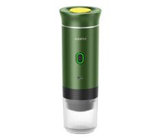 Aligator ACM003 - Kelioninis įkraunamas kavos aparatas PortaCaffé 3 viename 72W/7500 mAh žalias