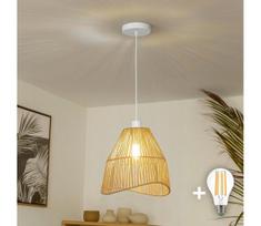 Brilagi - LED liustras ant laido CERIA BOHO 1xE27/40W/230V skersmuo 30 cm ruda