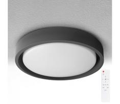 Brilagi - reguliuojamas LED šviestuvas MATTEO LED/60W/230V 3000-6500K skersmuo 51,5 cm juodas + nuotolinis pultas