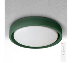 Brilagi - reguliuojamas LED šviestuvas MATTEO LED/48W/230V 3000-6500K skersmuo 41 cm žalias + su nuotoliniu pultu