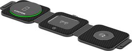 Canyon wireless charger WS-305 15W 3in1 Foldable Black