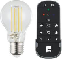 Eglo - Smart Bulb Set (2x E27 A60) – Zigbee & Bluetooth with Remote Control