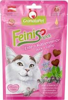 Fox4Pets GRANATAPET FeiniSnack Duck and catnip - cat treats - 50g