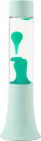 Itotal - Flared Lava Lamp - Pastel Green - 37 cm