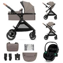 Univesralus vežimėlis Kinderkraft Esme 3in1, Sand Beige
