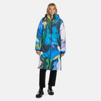 Huppa Moteriškas žieminis paltas EIRA, blue pattern
