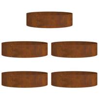 Corten plieno vazonai Corten plienas Didelis