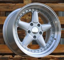 Ratlankis RACINGLINE 7961F R17x9 5x120 ET 25 CB 72.6 (Silver Polished Lip) (690 kg)