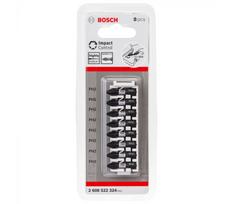 Bosch sukimo antgalių rinkinys Impact Control, 8 vnt, PH2, 25 mm