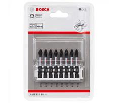 Bosch sukimo antgalių rinkinys Impact Control, 8 vnt, PZ2, 50 mm