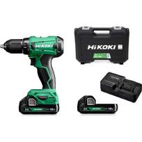 Akumuliatorinis smūginis gręžtuvas Hikoki DV18DAWCZ (18 V, 2x2.0 Ah)