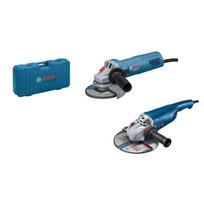 Bosch kampinių šlifuoklių komplektas: GWS 22-230 J + GWS 880, 06018C1308