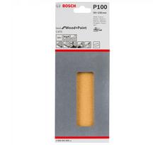 Bosch šlifavimo popierius C470, 93 x 230 mm, 100 grūdėtumas, 10 vnt.