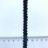 5m/16.4ft kiekvienoje pakuotėje 1cm pločio suknelių užuolaidų siuvimo reikmenys nėriniuotos apdailos rankų darbo „pasidaryk pats“ Balto audinio cruve pintos juostelės amatai skrybėlių dekoravimas juoda 5 meters smėlis